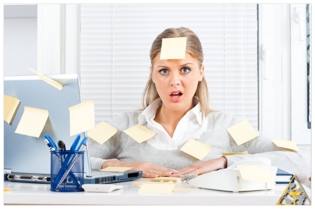 Troppe cose da fare...stress! Troppe cose da fare...stress!